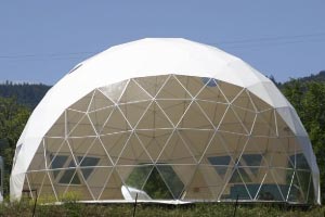 Tenda Gudang Dome
